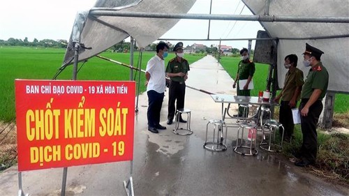 Dịch COVID-19: Thái Bình phong tỏa thôn có người dương tính với SARS-CoV-2