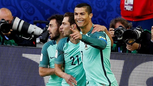 Nga 0-1 Bồ Đào Nha: Ronaldo ghi bàn, xác lập kỉ lục mới