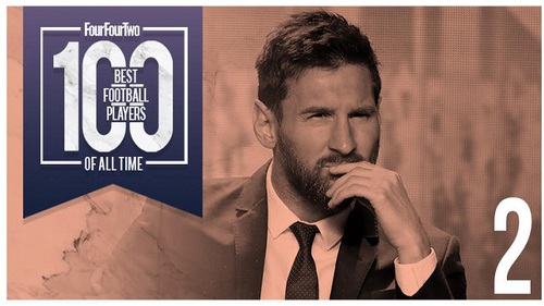 Messi thứ hai, Ronaldo 'béo' thứ 10, Kaka bị gạch tên... nhiều tranh cãi ở top 100 cầu thủ vĩ đại nhất