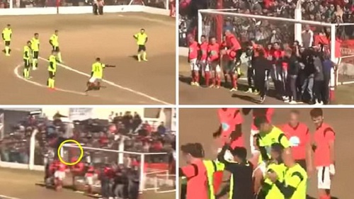 VIDEO: 18 cầu thủ chen chúc xếp hàng rào cũng không ngăn được Dybala ghi bàn