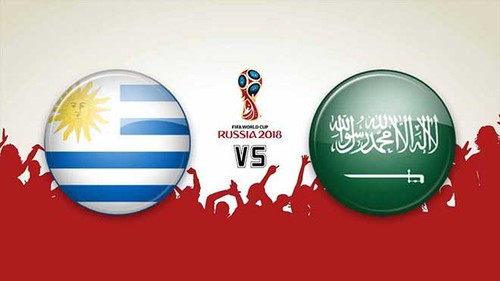 Xem trực tiếp Uruguay - Saudi Arabia (22h00 ngày 20/6) ở đâu?