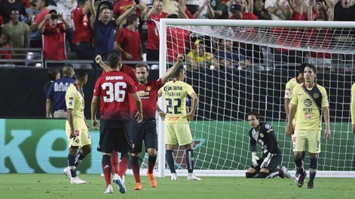 Video highlight bàn thắng M.U 1-1 Club America: Mata lập công trên đất Mỹ