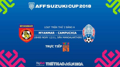 Dự đoán kết quả Myanmar vs Campuchia (18h30 ngày 12/11)