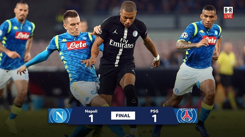 VIDEO Napoli 1-1 PSG: Neymar và Mbappe im tiếng, Napoli lên đầu bảng