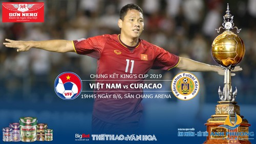 Soi kèo Việt Nam vs Curacao (19h45, 8/6). VTC1, VTC3, VTV5, VTV6. Trực tiếp bóng đá King's Cup 2019