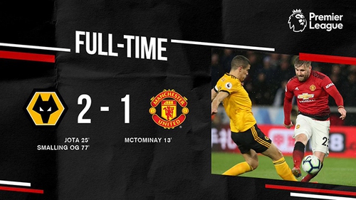 ĐIỂM NHẤN Wolves 2-1 MU: Top 4 xa dần với 'Quỷ đỏ', cần mua trung vệ gấp