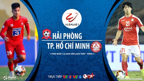 Soi kèo bóng đá Hải Phòng vs TP.HCM. Trực tiếp bóng đá Vleague 2020