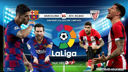 Soi kèo bóng đá Barcelona vs Athletic Bilbao. Trực tiếp bóng đá Tây Ban Nha
