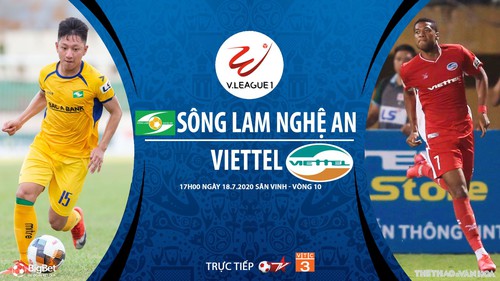 Soi kèo bóng đá SLNA vs Viettel. Trực tiếp bóng đá V-League 2020