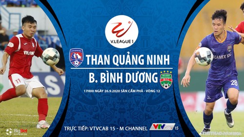 Soi kèo bóng đá Quảng Ninh vs Bình Dương. Trực tiếp bóng đá V-League 2020