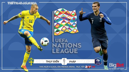 Soi kèo nhà cái Thụy Điển vs Pháp. UEFA Nations League 2020/2021. Trực tiếp BĐTV