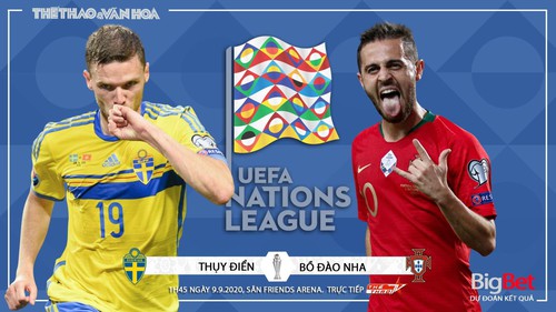 Soi kèo nhà cái Thụy Điển vs Bồ Đào Nha. UEFA Nations League 2020/2021. Trực tiếp TTTV