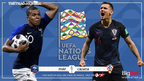 Soi kèo nhà cái Pháp vs Croatia. UEFA Nations League 2020/2021. Trực tiếp BĐTV