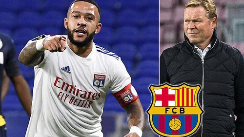 Memphis Depay 'thả thính' Barcelona, muốn chuyển tới vào tháng Giêng năm sau