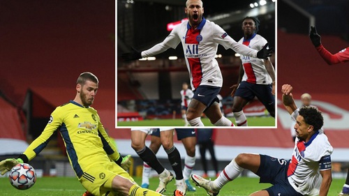 MU 1-3 PSG: Fred dính thẻ đỏ, Neymar vùi dập 'Quỷ đỏ' bằng cú đúp