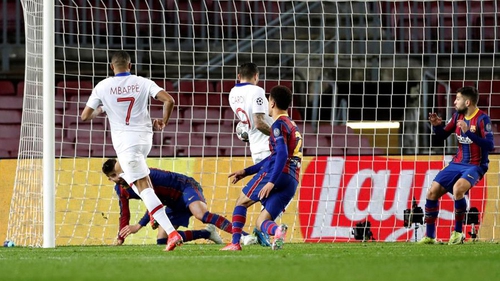 Barcelona 1-4 PSG: Mbappe đi vào lịch sử với hat-trick vào lưới Barca