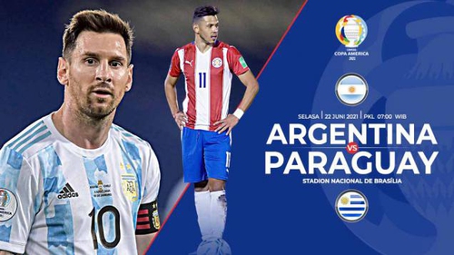 Link xem trực tiếp Argentina vs Paraguay. BĐTV trực tiếp Copa America 2021