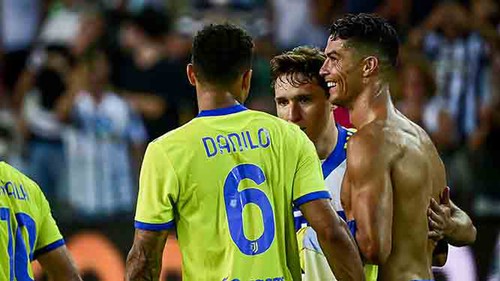 Juventus: Ronaldo vào sân từ băng ghế dự, ghi bàn và cởi áo ăn mừng... hụt