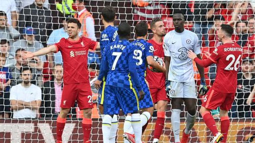 Liverpool 1-1 Chelsea: Mendy giúp Chelsea đá thiếu người vẫn cầm hòa Liverpool