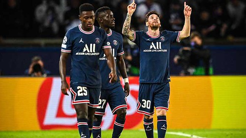 PSG 2-0 Man City: Messi ghi bàn đầu tiên trong màu áo PSG