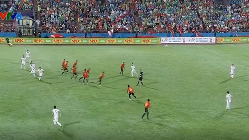 6 cầu thủ U23 Việt Nam sập bẫy việt vị của U23 Timor Leste