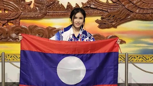 Mỹ nữ Madam Bo tới Nam Định, treo thưởng 80 triệu nếu Lào thắng Thái Lan