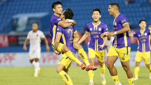 Kết quả bóng đá SLNA 1-1 Hà Nội FC: Lucao lập công, Hà Nội chia điểm trên sân Vinh