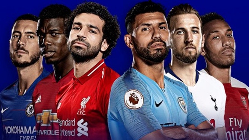 Bảng xếp hạng bóng đá Ngoại hạng Anh 2018-2019. BXH Premier League mới nhất