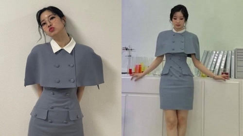 Ngắm body cực gợi cảm của Dahyun Twice với vòng eo 'con kiến'