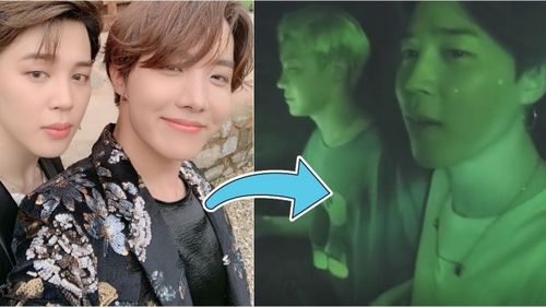 BTS: Jimin và J-Hope sợ ma lại thách nhau vào rừng giữa đêm
