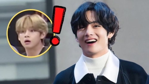 Không ngờ V BTS từng 'hư hỏng' thế này trên sân khấu