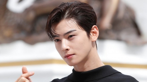 'Rụng tim' với visual của Cha Eun Woo Astro tại sự kiện Dior