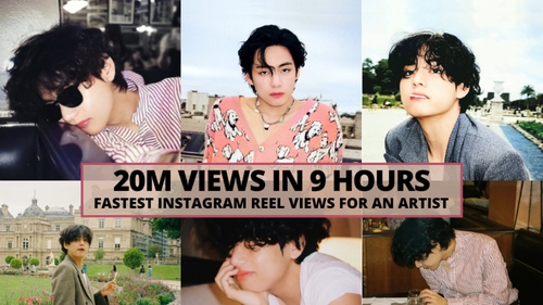 V BTS lập kỷ lục Instagram khủng với vlog ở Paris