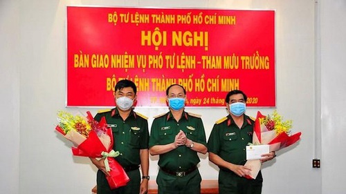 Bổ nhiệm Phó Tư lệnh Quân khu 7, Tham mưu trưởng Bộ Tư lệnh TP HCM