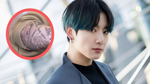 Jungkook BTS lộ hình xăm mới, nhận nhiều ý kiến trái chiều