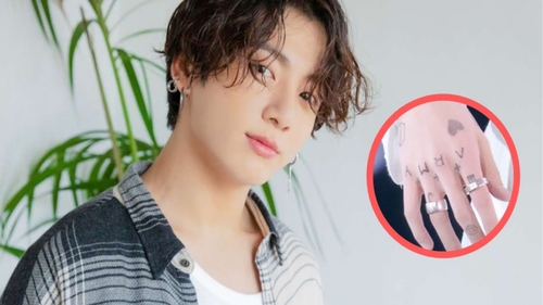 Jungkook BTS lọt danh sách 10 hình xăm tay đẹp nhất dành cho nam giới