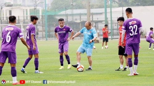 Bóng đá Việt Nam hôm nay: U23 Việt Nam trở lại tập luyện trước SEA Games
