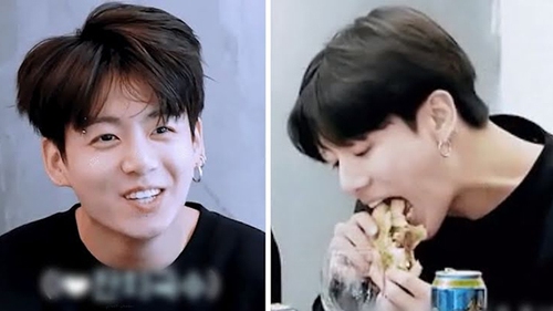 Ngắm 'thánh ăn' Jungkook BTS người chán ăn cũng thấy thèm