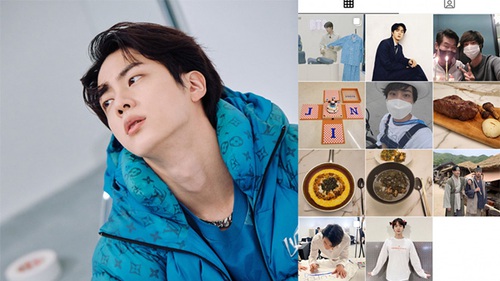 Lý do người Nhật yêu thích tài khoản Instagram của Jin BTS nhất