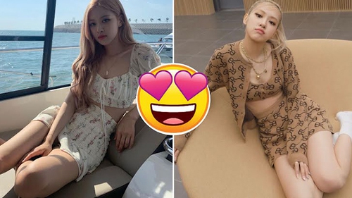 ‘Lịm tim’ ngắm eo con kiến và đôi chân thon dài của Rosé Blackpink