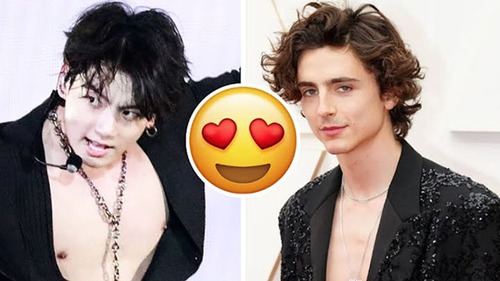 Timothée Chalamet 'copy' phong cách của Jungkook BTS nhưng táo bạo hơn?