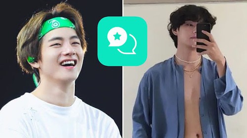 'Lỳ' như V BTS, yêu cầu fan bình luận về cơ bụng từ bức ảnh ở trần