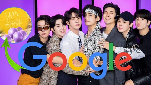 Google chúc mừng sinh nhật thứ 9 của ARMY của BTS theo cách ngọt ngào nhất