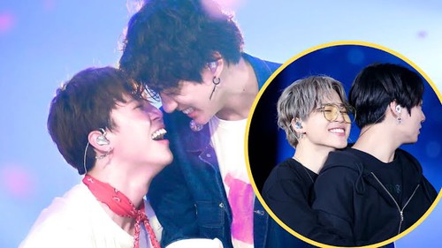 Khi Jimin chăm sóc, cưng nựng ‘em út’ Jungkook BTS