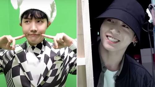 BTS: Jungkook lấp ló xem J-Hope ghi hình trông đến tội