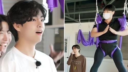 BTS mắt ‘tròn xoe’ khi nhìn thấy huấn luyện viên yoga trong ‘Run BTS’