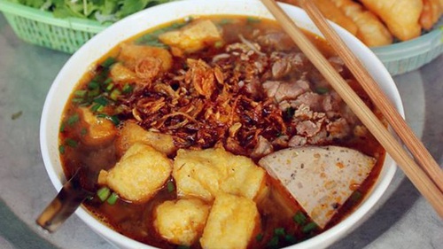 Top 16 quán bún riêu ngon nhất Hà Nội