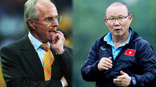 Sven Goran Eriksson và Park Hang Seo: Một trời khác biệt