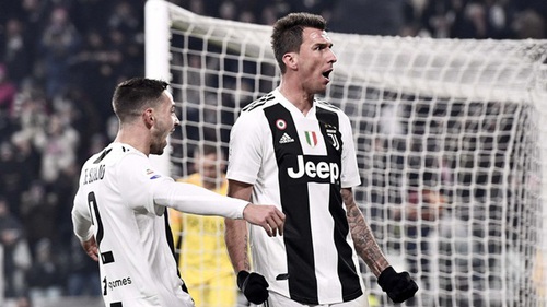 Video clip Juventus 1-0 AS Roma: Mandzukic lại tỏa sáng, Juve vô địch lượt đi