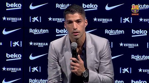 Suarez nói gì trong cuộc họp báo chia tay Barca?